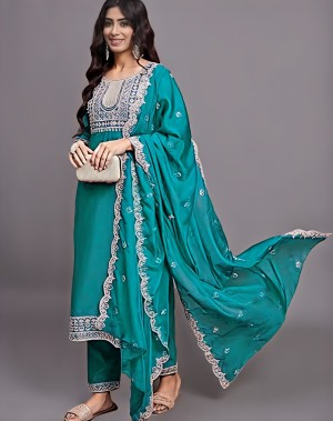 FULLY STITCHED KURTA AND DUPATTA