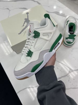  Air Jordan Retro 4 Pine Green Semi UA Quality