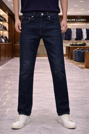 Ralp h Lauren Imported Black Super Premium Denim Jeans F3473-BL