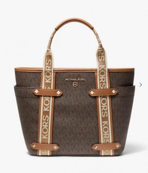 Michael_kors_maeve large tote bag( dust bag sling belt) 89