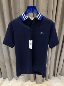 Lacost_e Premium Store Article Navy Blue Polo Tshirt