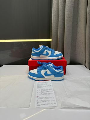 Nik_e Sb dunk low coast university blue with extra lace fix 