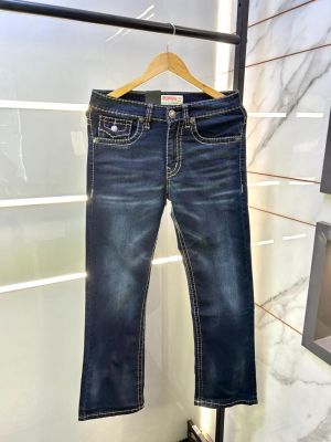 True Religion Imported Blue Super Premium Denim With Brand Box Packing And Carry Bag F3074-A1