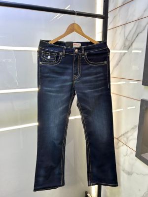 True Religion Imported Blue Super Premium Denim With Brand Box Packing And Carry Bag F3074-A2