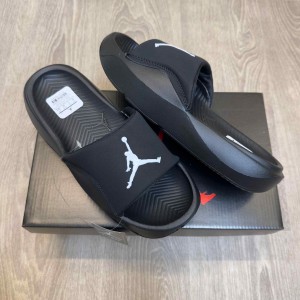 Air Jordan Franchise Premium Black White Slides