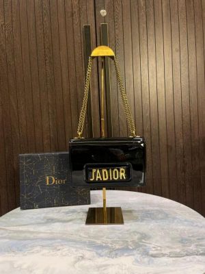 Christian Dio_r pre-owned ja leather shoulder bag with box 404