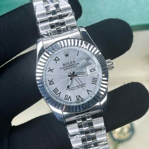 rolex_ full silver for her womens girls