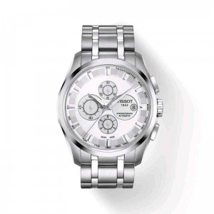 Tissot_couturier ultra premium silver white