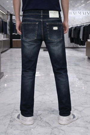 Balmai n Paris Imported Blue Super Premium Denim Jeans F2894-B6