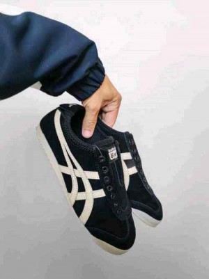 Onitsuka_Tiger mexico 66 slip on black putty (300