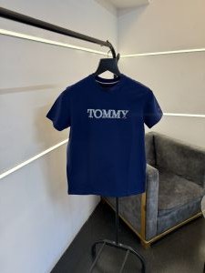 Tommyhilfiger imported round neck tshirt blue