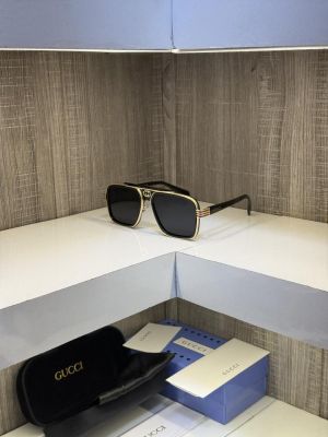 Gucc.i 1295 Gold Black sunglass