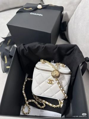 Chanel_Mini_Lambskin_Vanity_Bag_White_With_OG_Box_&_Dust_Bag_C8307_White