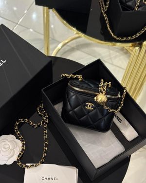 Chanel_Mini_Lambskin_Vanity_Bag_Black_With_OG_Box_&_Dust_Bag_C8307_Black