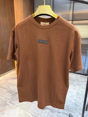  Essential s Brown Oversized Backside print Tshirt