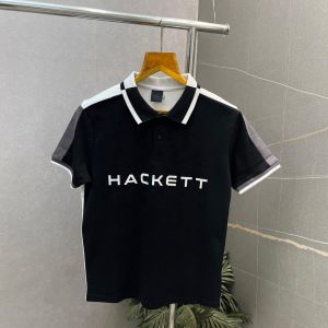 Hacket_t Black Premium Polo Neck Tshirt 523