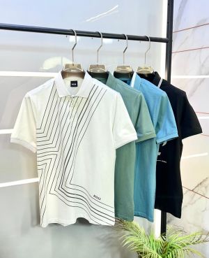 Boss Black Collar Neck Premium Polo T-shirt F3137-B2