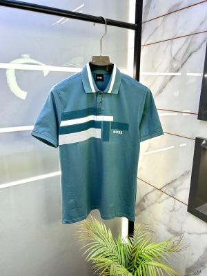 Boss Blue Collar Neck Premium Polo T-shirt F3137-BU