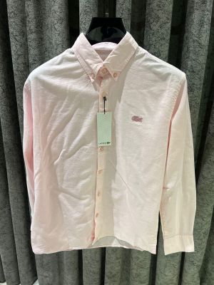 Lacost-e IMPORTED STORE ARTICLE linen fabric SHIRT 