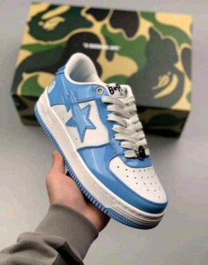 A BATHING APE BAPE STA LOW BLUE SALE