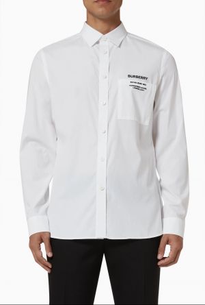 Burberr_y Premium Side Embrioed Shirt
