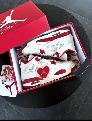 Jordan Retro 4 Valentines Day edition womens