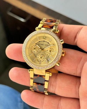 Michae l Kors Parker Chronograph Collection For Women