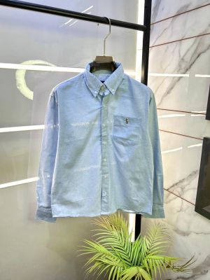 Ralp h Lauren Sky Oxford Lycra Premium Shirts F3021-SK