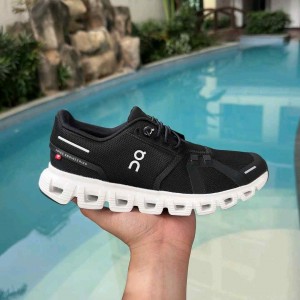 On Cloud 5 Black White