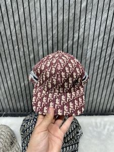 Dior_CD_Oblique_Red_Monogram_Premium_Unisex_Cap