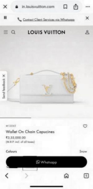 Louiis_vuitton Wallet On Chain Capucines double box 631