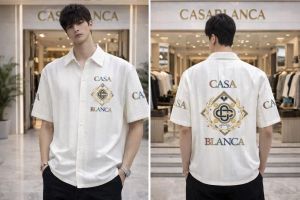 Casablanca.100%.Imported.Fabric.Very.Premium.Half.Sleeves.Shirt.CS318