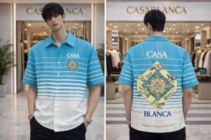 Casablanca.100%.Imported.Fabric.Very.Premium.Half.Sleeves.Shirt.CS318