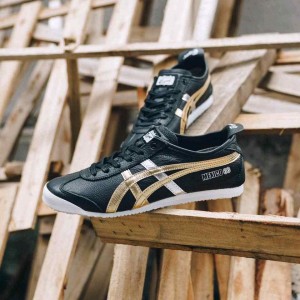 Onitsuk_a Tiger Black Gold Silver