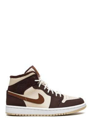 Air Jordan 1 Mid SE Brown Basalt Oatmeal 