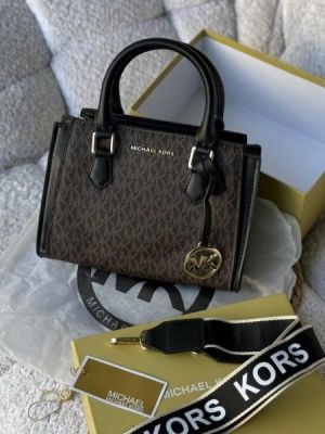 Michael_Kors Hope Handbag With Box And Dust Bag (Coffee-H2905)