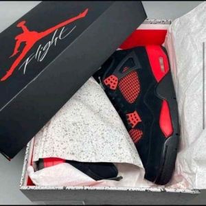 Air Jordan Retro 4 Red Thunder (With OG Box Semi UA Article) fix