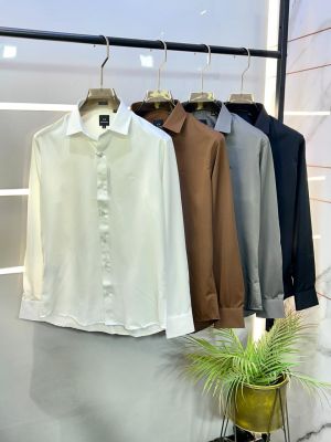 Arman_i Exchange White Premium Shirt With Brand Box Packing And Carry Bag F3202-WH