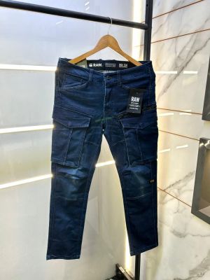 G-sta r Raw Imported Blue Super Premium Denim Cargo F3063-A2