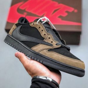 Travis Scott x Air Jordan 1 Low OG Velvet Brown