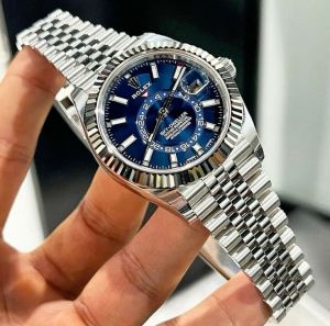 ROLE.X SKY DWELLER STORE ARTICLE Silver blue