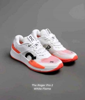 On Running Cloud X The Roger Pro 2 White Flame 1078