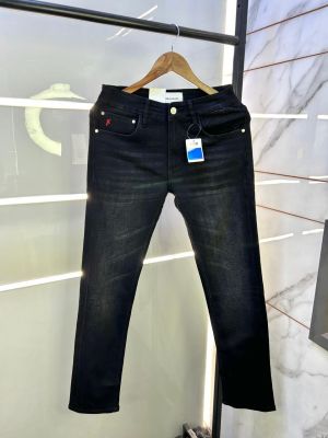 Salvator e Ferragamo Imported Black Super Premium Denim F3118-B2