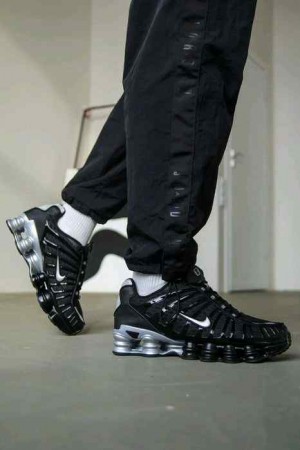 Nikee Airmax Shox TL Black Metalic Silver
