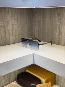 Loui s Vuitton 33015 Blue Silver