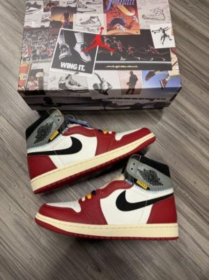 Jordan 1 High Union LA Chicago Shadow Red 615