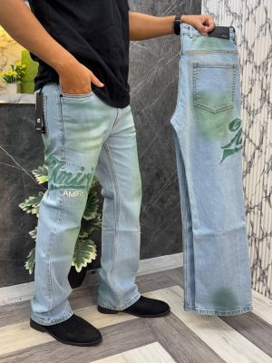 Amiri.100%.Imported.Fabric.Side.Leather.Patch.Very.Premium.Heavy.Denim.Jeans.CS320
