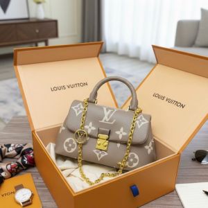 Louis_Vuittion_LV_Madeline_MM_Bicolour_Top_Handle_Bag_With_Box_Dustbag_Slingbelt_Bill