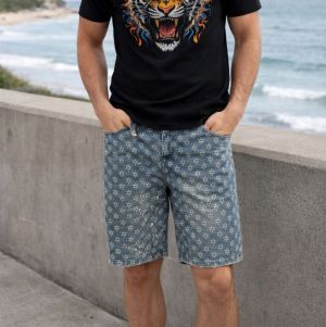 Chrome.Hearts.100%.Imported.Very.Premiun.Denim.Shorts.CS322