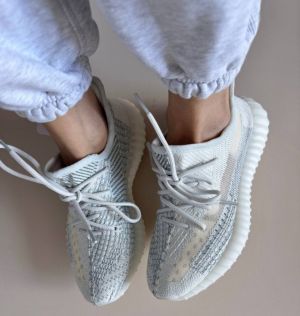 Adida_s Yeezy 350 V2 Cloud White Reflective For Girls  Semi UA Quality  Full Accessories (D-2054)